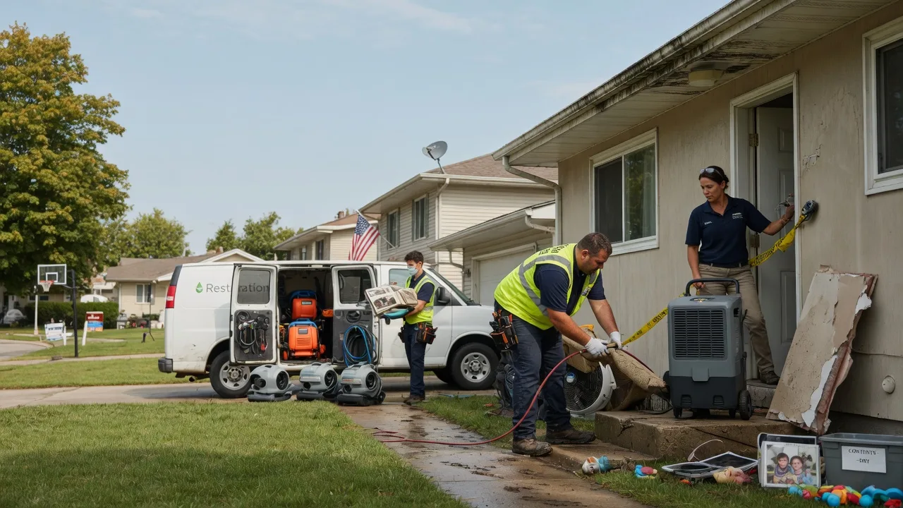 Water Damage Restoration in Adams, ND near me